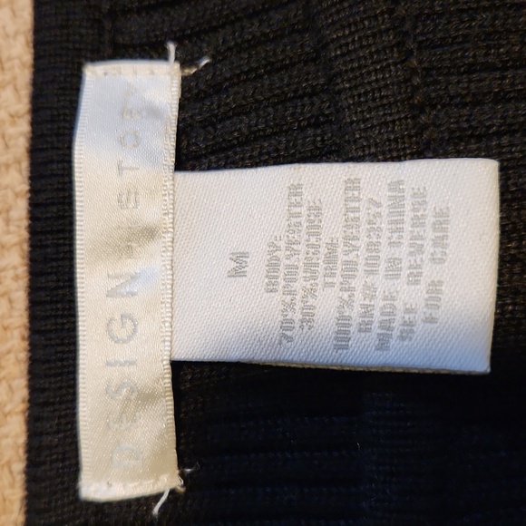 Design story womens black sweater medium - Picture 5 of 11